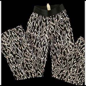 Some great casual black and white slacks, size small